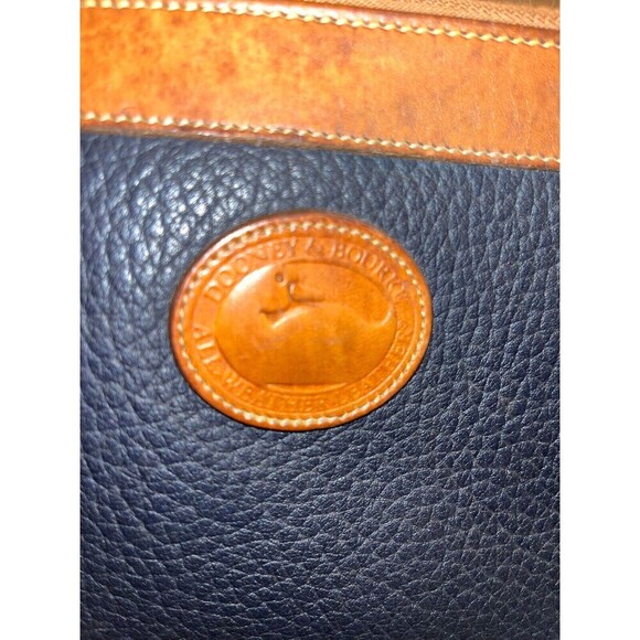 Dooney & Bourke Black & Tan Purse - Picture 2 of 4